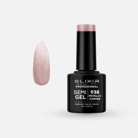 Elixir Semi Gel #938 Metallic Copper 8 ml