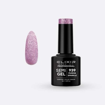 Elixir Semi Gel #939 Muriva Sparkle 8 ml