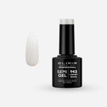 Elixir Semi Gel #943 Luxury White 8 ml