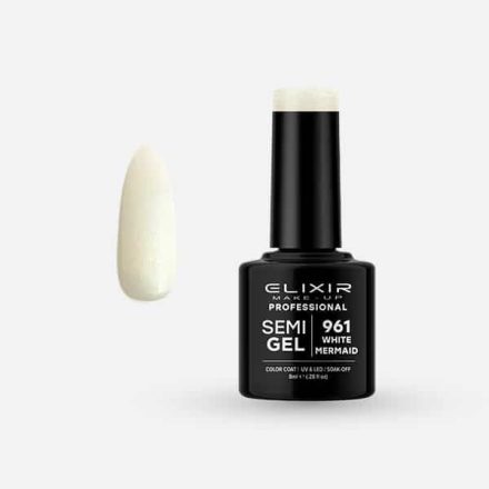 Elixir Semi Gel #961 White Mermaid 8 ml