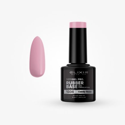 Elixir Semigel Rubber #1335 Candy Rose 8 ml