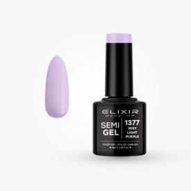 Elixir Semi Gel #1377 Very light purple 8 ml