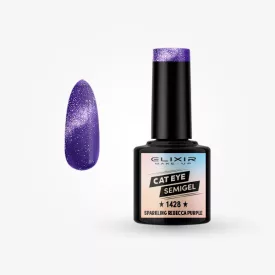 Elixir Semi Gel #1428 sparkling rebecca purple 8 ml