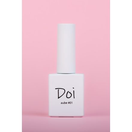 Nailbayo DOI Aube színezett alapzselé #01 tejfehér 10 ml