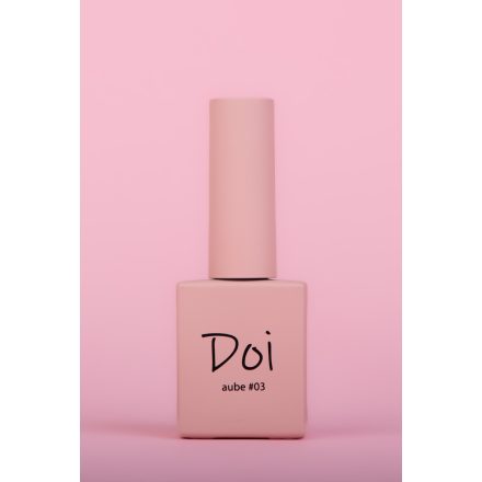 Nailbayo DOI Aube színezett alapzselé halvány rózsaszín #03 10 ml