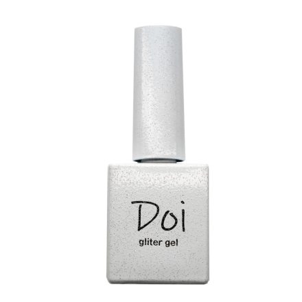 Nailbayo DOI Nudi Glitter Gel Silver 10 ml