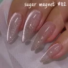 Nailbayo DOI Sugar Magnet 02 halvány rózsaszín