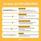 Yogo Mango Bit Cuticle Up - Körömágybőr eltávolító csiszolófej