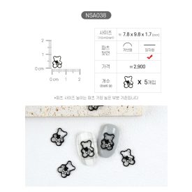 JELLO JELLO Charm fekete maci NSA038