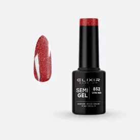 Elixir Semi Gel #852 Love Red 5 ml