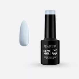 Elixir Semi Gel #1167 Spotted Powder Blue 5 ml