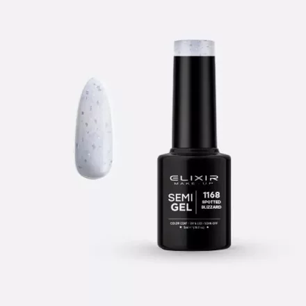 Elixir Semi Gel #1168 Spotted Blizzard 5 ml