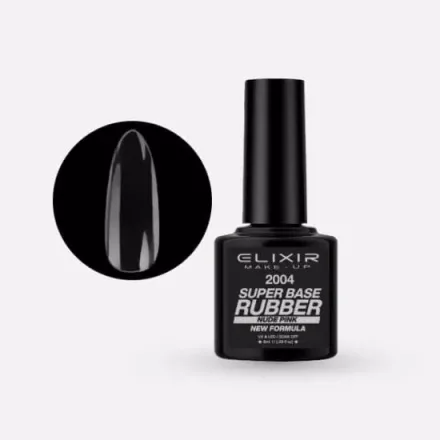 Elixir Super Rubber Base #2004 NUDE PINK 8 ml