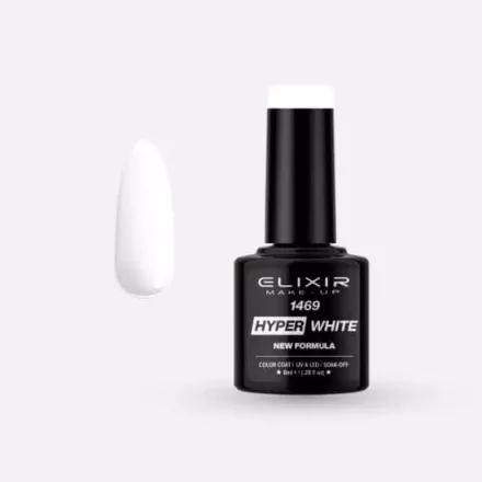 Elixir Semi Gel #1469 Hyper White 8 ml