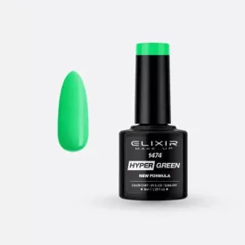 Elixir Semi Gel #1474 Hyper Green 8 ml