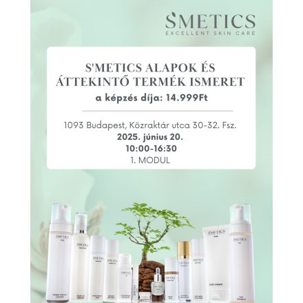 S'METICS alapok és áttekintő termék ismeret 06.20.