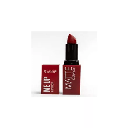 Kissproof Lipstick Matte Me Up rúzs - #005 (Dark rose red)