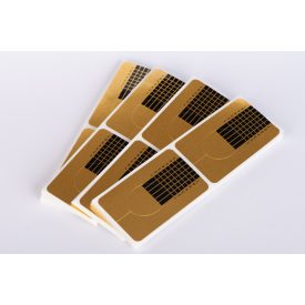 The Nail Pro Műköröm sablon arany 100 db