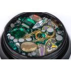 The Nail PRO Körömdísz kövek zöld mix